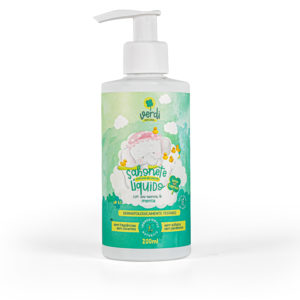 Shampoo Infantil Natural de Lavanda, Laranja Doce e Pantenol - Verdi Natural  - Compre Online